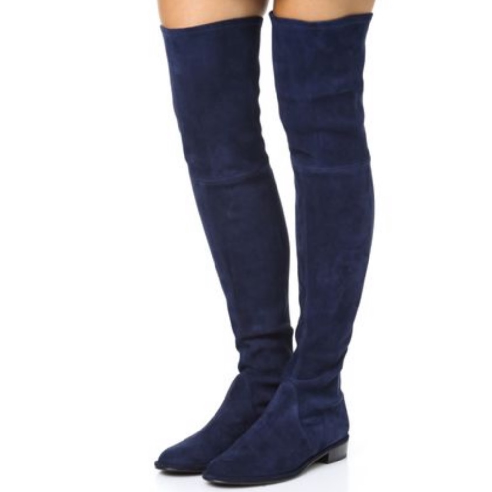 STUART WEITZMAN Thigh Scraper Over the Knee Boots - Picture 3 of 13